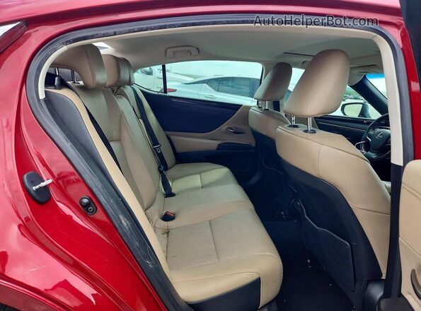 58ADZ1B11LU056064 2020 LEXUS ES Красный Вид задних сидений