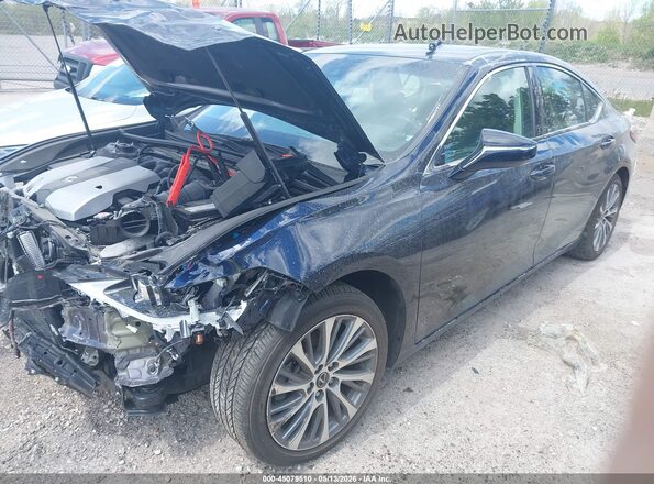 58ADZ1B14LU054292 2020 LEXUS ES 350 Черный Передняя левая четверть