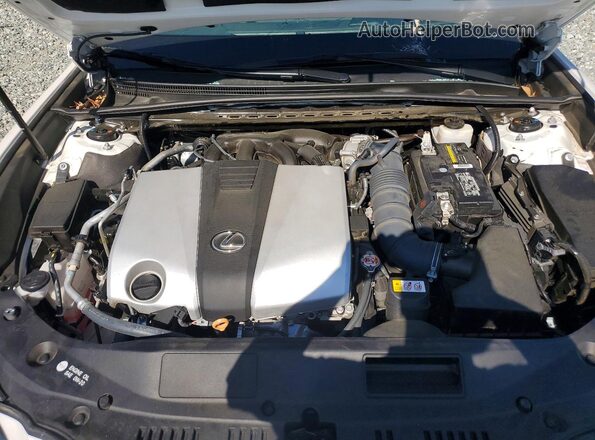58ADZ1B19LU057284 2020 LEXUS ES White Սալոնի հետևի տեսք