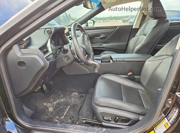 58ADZ1B19MU083403 2021 LEXUS ES Черный Вид салона спереди