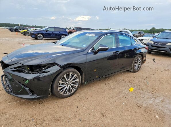 58ADZ1B19MU083403 2021 LEXUS ES Черный Передняя левая четверть