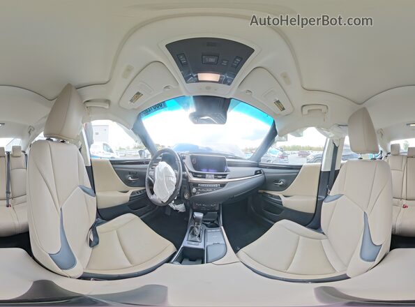 58ADZ1B19MU102788 2021 LEXUS ES Синий Панорамный вид салона 360°