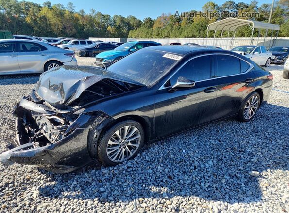 58ADZ1B1XLU078354 2020 LEXUS ES Black Przód lewy