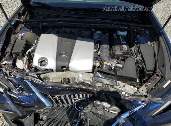 58AFZ1B16NU120885 2022 LEXUS ES Синий Вид задней части салона