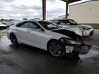 2020 Lexus Es 350 F Sport White vin: 58AGZ1B11LU072827 Damage: Right Front Fender, Dent(S) W/ Paint Dmg, 2 To 3 Inches