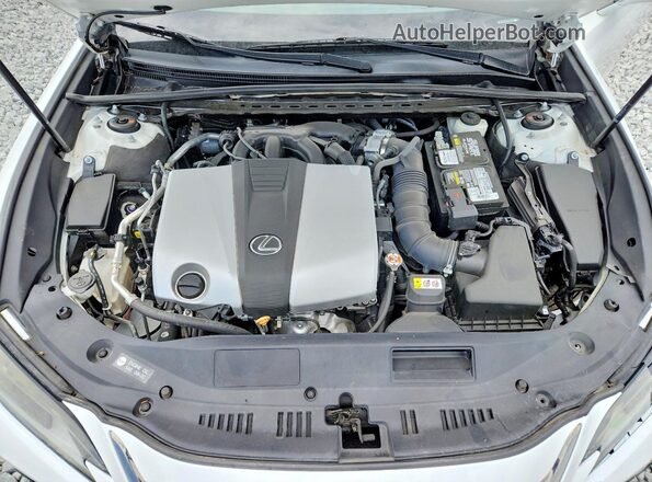58AGZ1B14LU053382 2020 LEXUS ES Белый Вид задней части салона