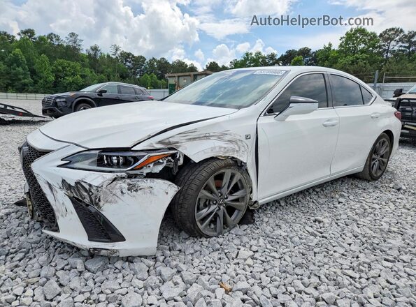 58AGZ1B14LU053382 2020 LEXUS ES Белый Передняя левая четверть