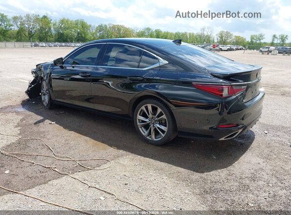 58AGZ1B16LU073620 2020 LEXUS ES 350 Черный Задняя левая четверть