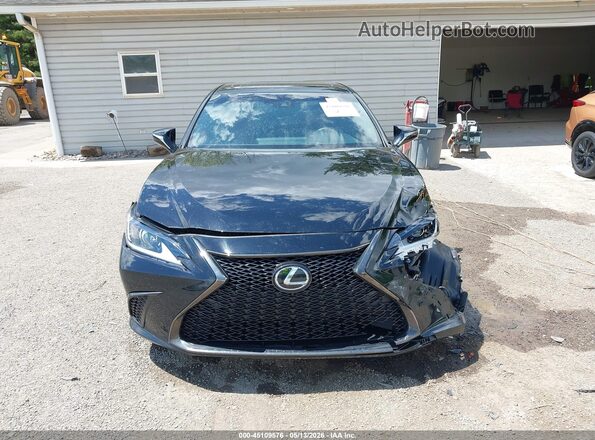 58AGZ1B16LU073620 2020 LEXUS ES 350 Черный Вид задней части салона