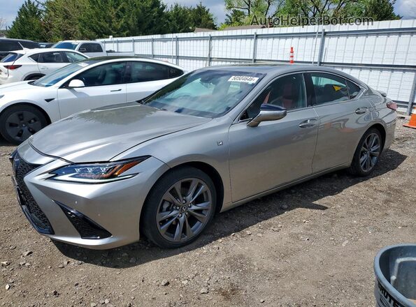 58AGZ1B17LU072556 2020 LEXUS ES Silver Przód lewy