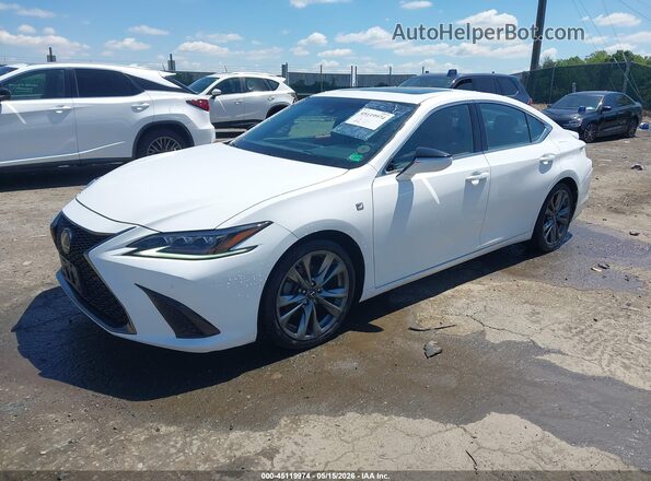 58AGZ1B19LU075071 2020 LEXUS ES 350 Белый Передняя левая четверть