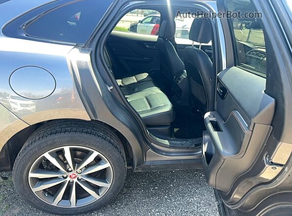 SADCK2FN4KA352120 2019 JAGUAR F-PACE Gray Vista interior delantera
