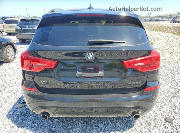 5UXTR7C59KLF34684 2019 BMW X3 Черный Вид салона спереди