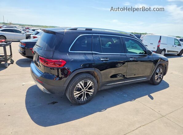 W1N4M4GB2RW352830 2024 MERCEDES-BENZ GLB-CLASS Черный Передняя правая четверть