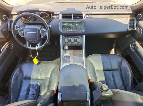 SALWR2FV4HA178605 2017 LAND ROVER RANGE Белый Вид щитка приборов
