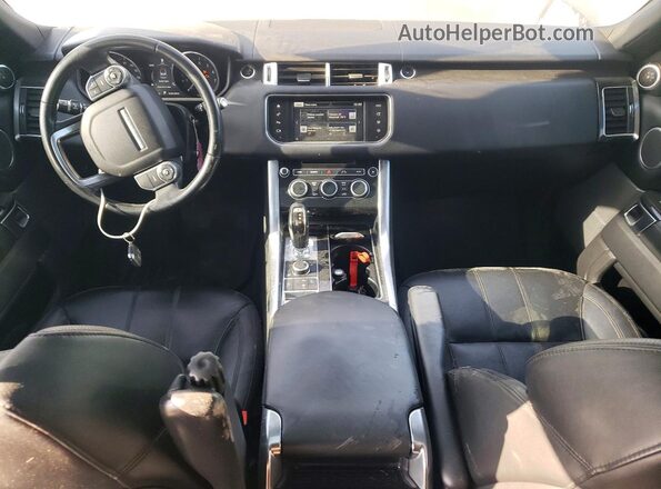 SALWR2VF0GA545184 2016 LAND ROVER RANGE Black Widok zestawu wskaźników