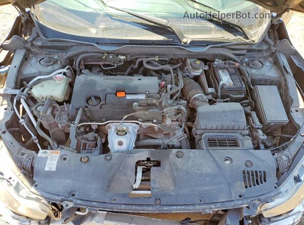 2HGFC4B55JH301475 2018 HONDA CIVIC Черный Вид подкапотного пространства