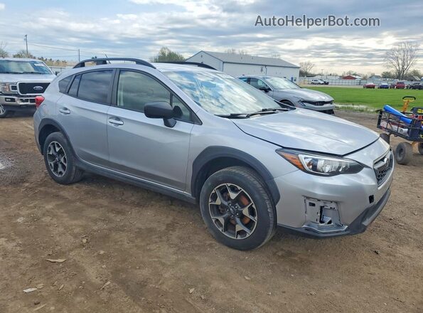 JF2GTAACXK8340699 2019 SUBARU CROSSTREK Серебряный Вид спереди
