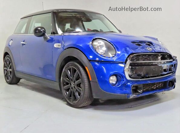 WMWXP7C56K2A53819 2019 MINI COOPER Blue Tył lewy