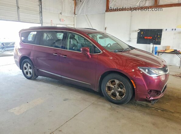 2C4RC1EG5HR564870 2017 CHRYSLER PACIFICA Burgundy Widok z przodu