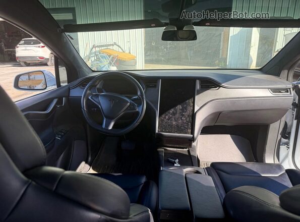 5YJXCBE2XJF103330 2018 TESLA MODEL Белый Вид задних сидений