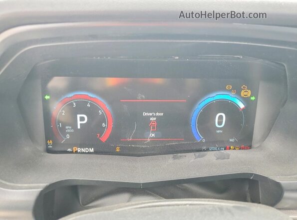 1FTFW1RG6RFA80316 2024 FORD F150 White Vista del cuadro de instrumentos