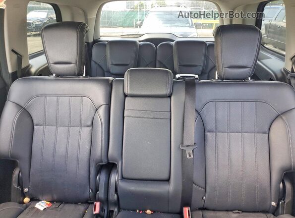 4JGDF6EE7GA668210 2016 MERCEDES-BENZ GL-CLASS Silver Vista interior trasera