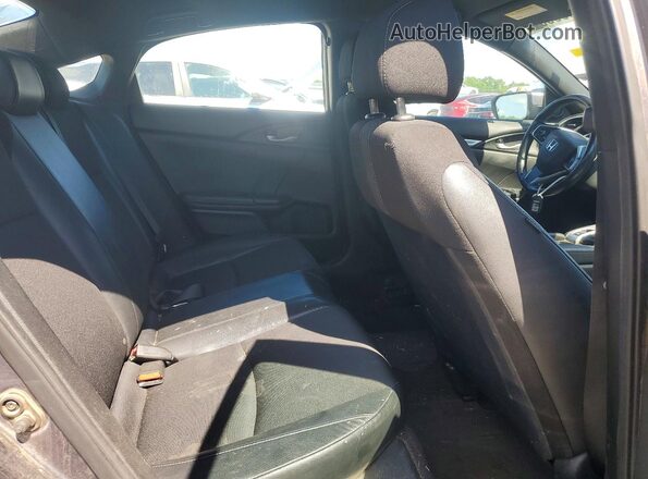 19XFC2F81KE037546 2019 HONDA CIVIC Gray Вид задньої частини салону