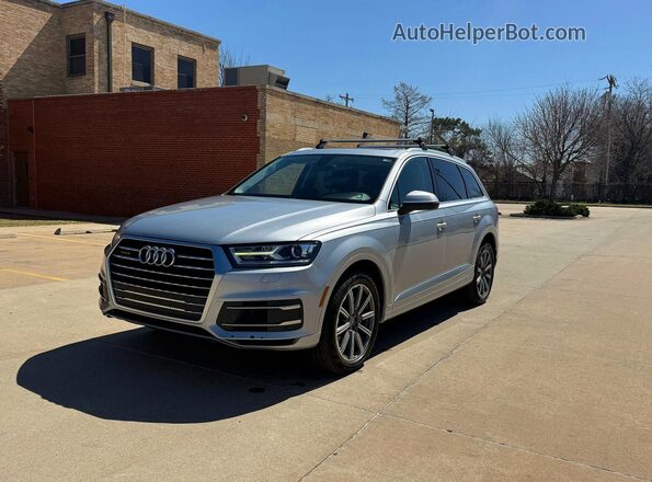 WA1LAAF72JD046552 2018 AUDI Q7 Silver Tył prawy