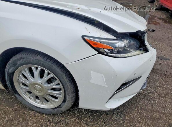 JTHBK1GG6G2214595 2016 LEXUS ES350 White Widok wnętrza z tyłu
