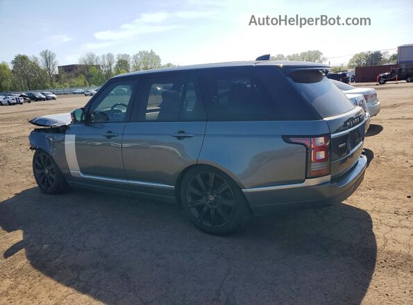 SALGS2FE6HA328061 2017 LAND ROVER RANGE Серый Задняя правая четверть