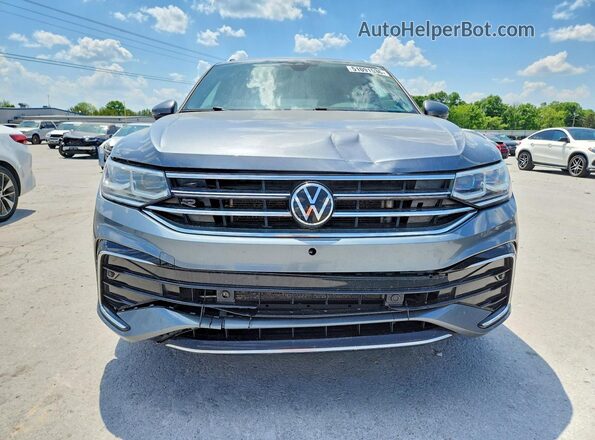3VV4B7AX5NM119426 2022 VOLKSWAGEN TIGUAN Gray Vista trasera