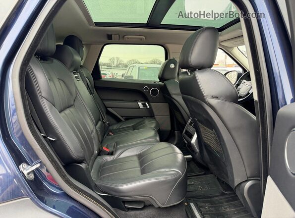 SALWR2VF1GA552189 2016 LAND ROVER RANGE ROVER Blue Front interior view