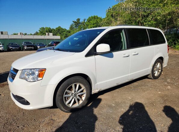 2C4RDGCG0KR623141 2019 DODGE CARAVAN White Передня ліва чверть