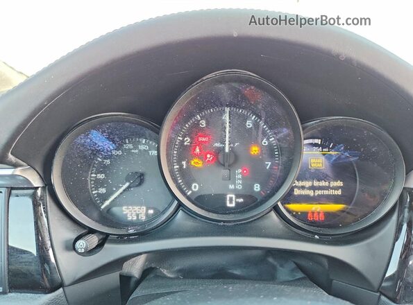 WP1AA2A59PLB16411 2023 PORSCHE MACAN Белый Вид задних сидений