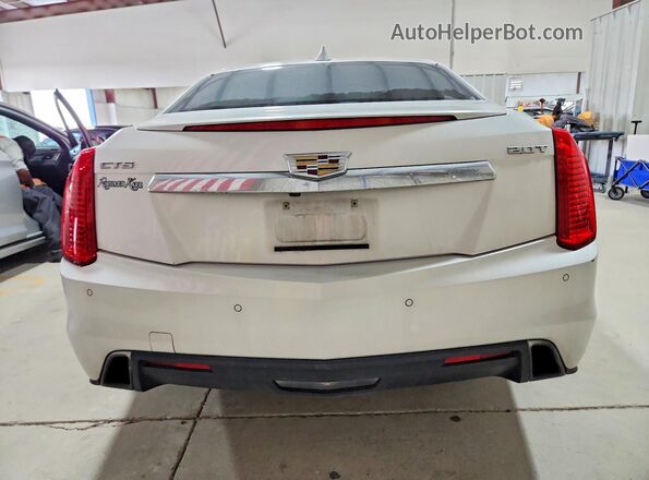 1G6AR5SX2H0141779 2017 CADILLAC CTS Белый Вид салона спереди
