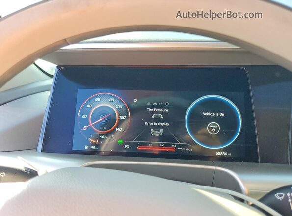 KM8J84A61PU033997 2023 HYUNDAI NEXO White Vista de los asientos traseros