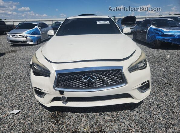 JN1EV7AP7JM359354 2018 INFINITI Q50 Белый Вид сзади