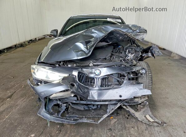 WBA8B9G38HNU51934 2017 BMW OTHER Gray Widok z tyłu