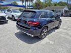 2019 Mercedes-benz Glc 300 Синий vin: WDC0G4JB8KV170173