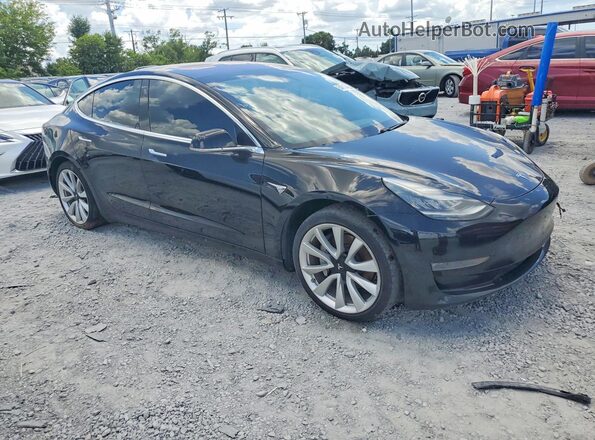 5YJ3E1EA6KF314231 2019 TESLA MODEL Black Вид спереду
