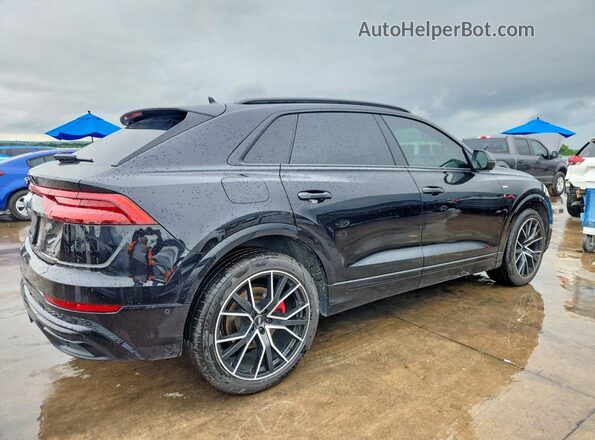 WA1FVAF13LD017724 2020 AUDI Q8 Black Передня права чверть