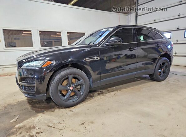 SADCK2BV4HA068002 2017 JAGUAR F-PACE Black Trasero izquierdo