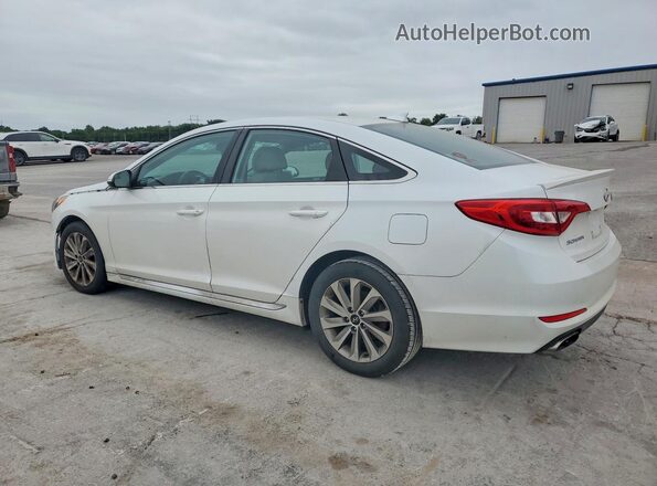 5NPE34AF2HH565890 2017 HYUNDAI SONATA White Tył prawy