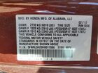 2017 Honda Odyssey Lx Maroon vin: 5FNRL5H20HB017086