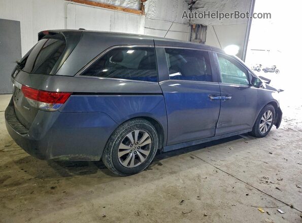 5FNRL5H31HB020099 2017 HONDA ODYSSEY Gray Trasero derecho