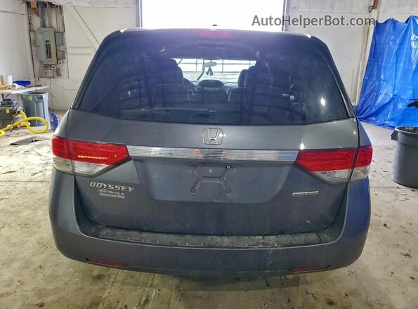 5FNRL5H31HB020099 2017 HONDA ODYSSEY Gray Vista trasera