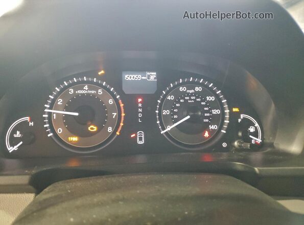5FNRL5H31HB020099 2017 HONDA ODYSSEY Gray Vista del cuadro de instrumentos