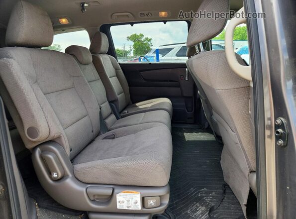 5FNRL5H36HB012905 2017 HONDA ODYSSEY Серый Вид задней части салона