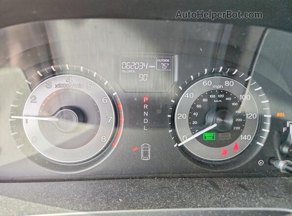 5FNRL5H36HB012905 2017 HONDA ODYSSEY Серый Вид щитка приборов